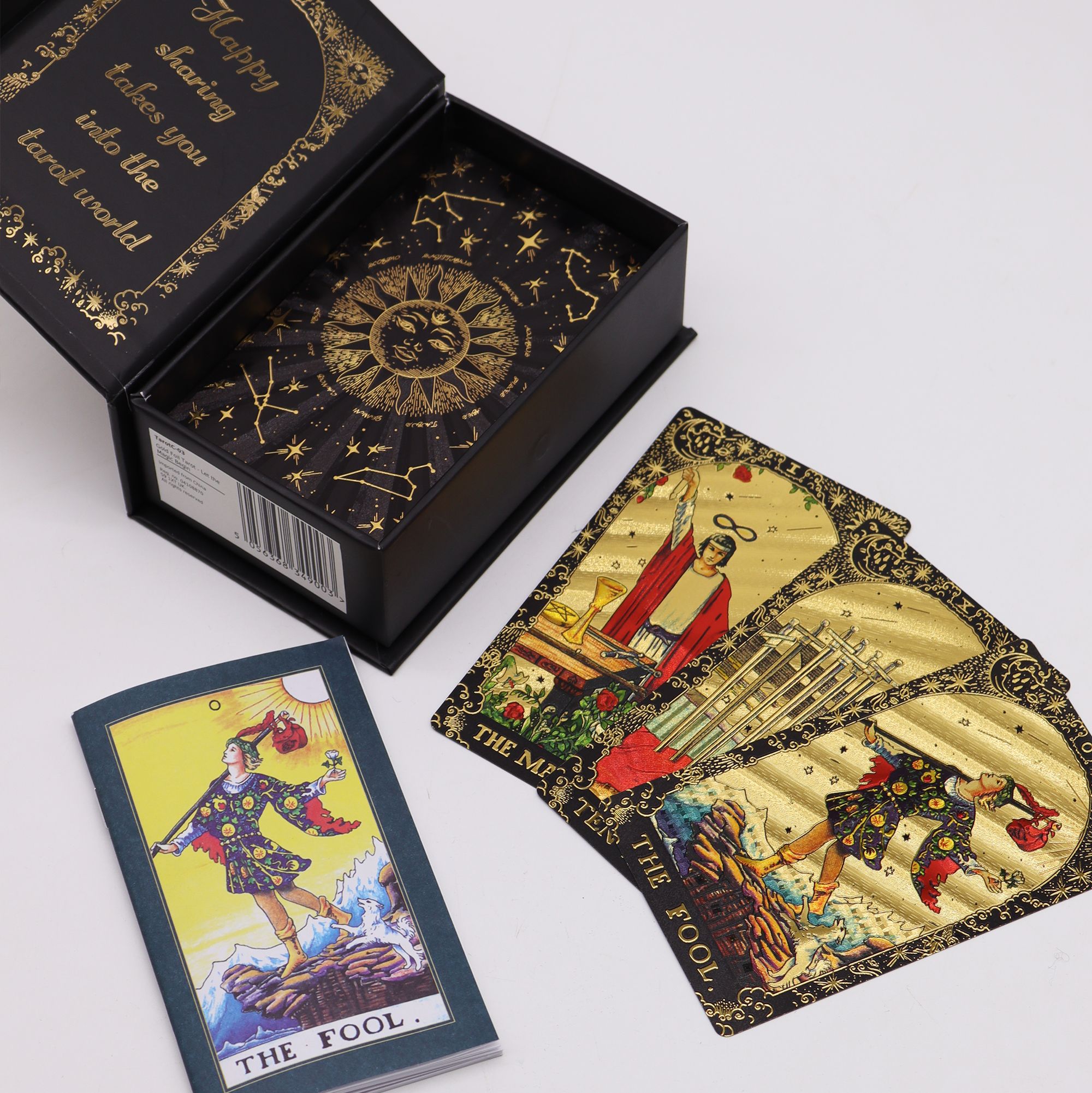 Tarot Hoja Dorada - Que comience la magia - Caja de regalo - Imagen 2