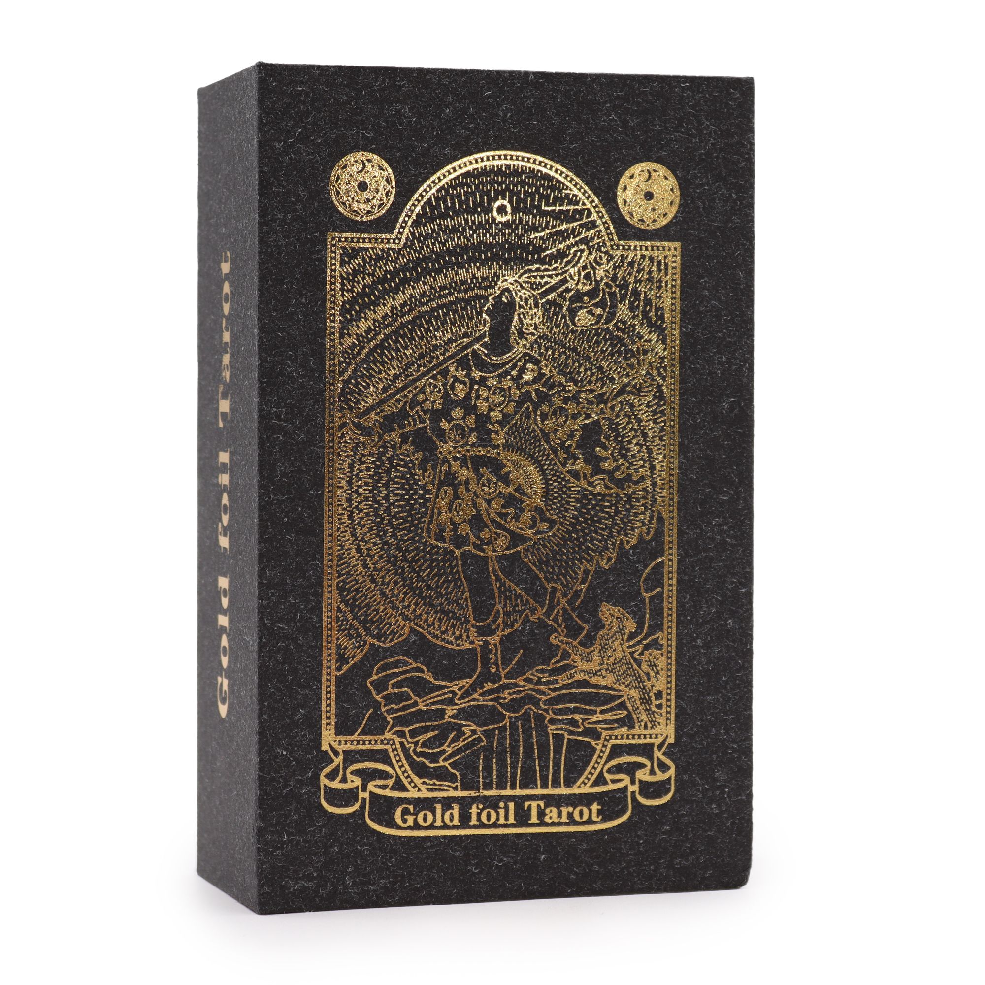 Tarot de color Dorado con Libro - Caja de Regalo - Imagen 2