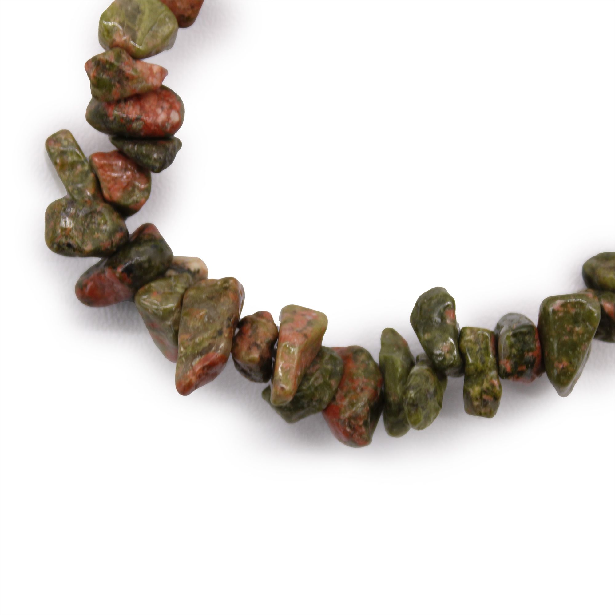 Pulsera Fragmentos de Piedras Preciosas - Jaspe verde - Imagen 2