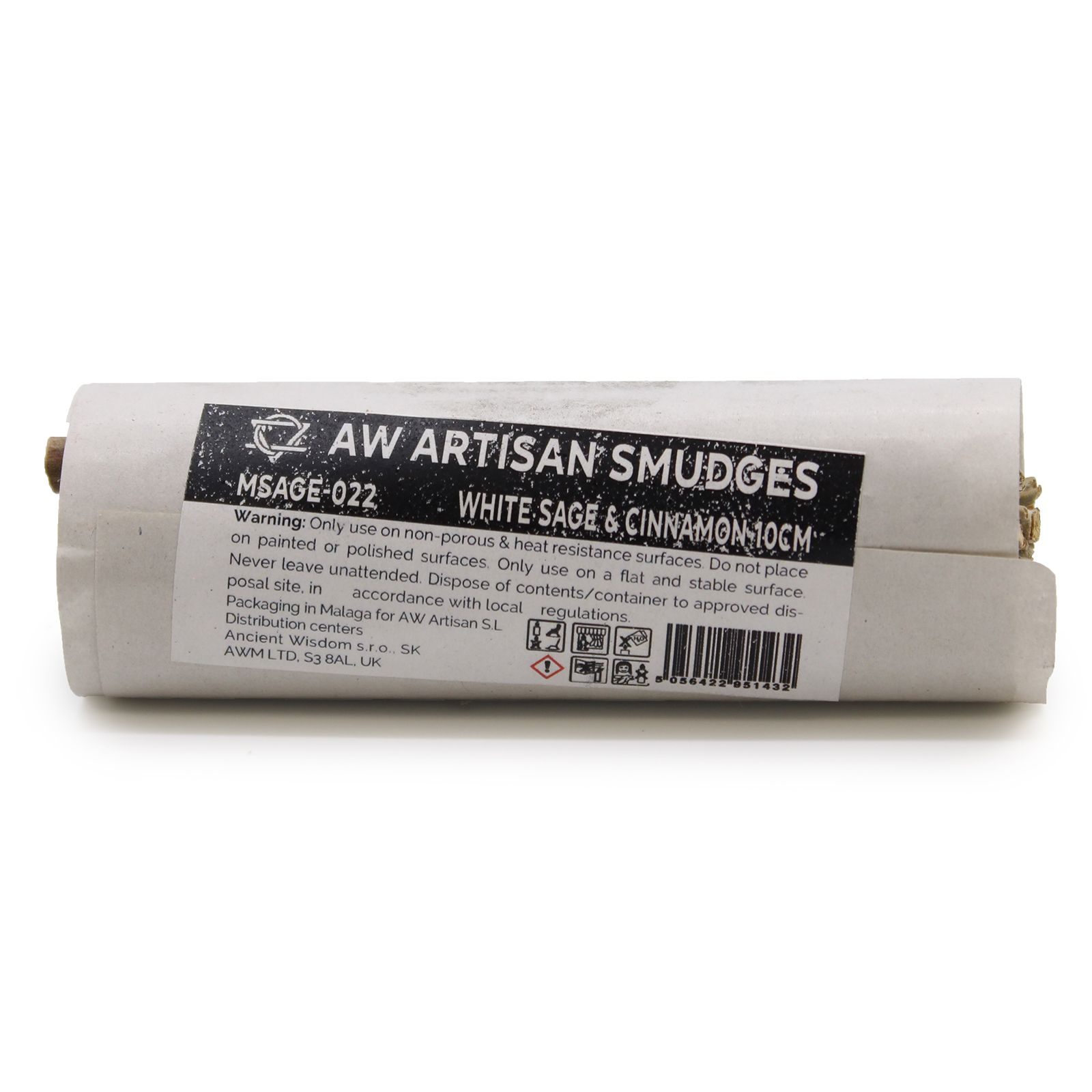 Atado de Hierba - Salvia Blanca y Canela 10cm - Imagen 2