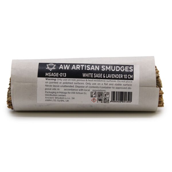 Second image of Atado de Hierba - Salvia Blanca y Lavanda 10 cm