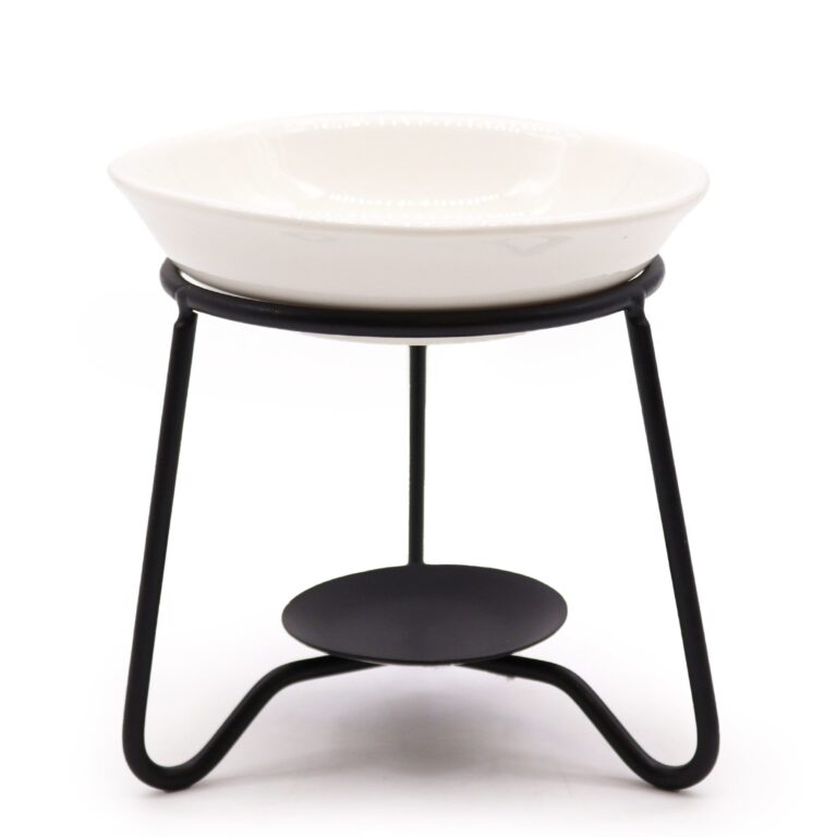 Soporte simple de cerámica y metal