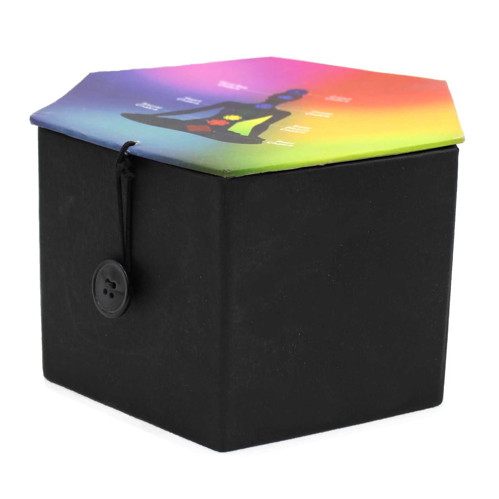 Juego de Cuenco Tibetano - Yin & Yang - Blanco/Morado 10,7 cm - Imagen 5