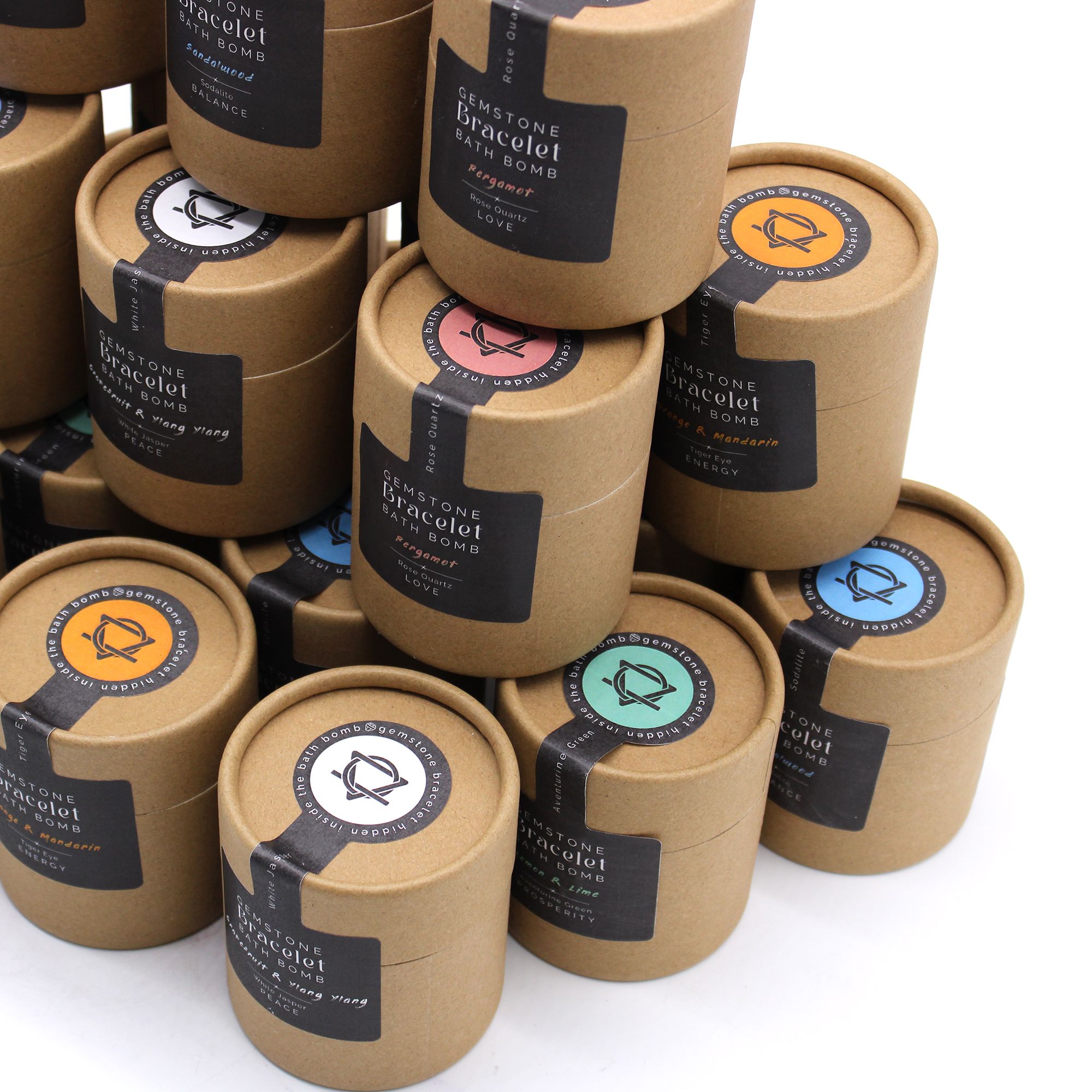 Bomba de baño con pulsera de gemas de ojo de tigre - Imagen 7