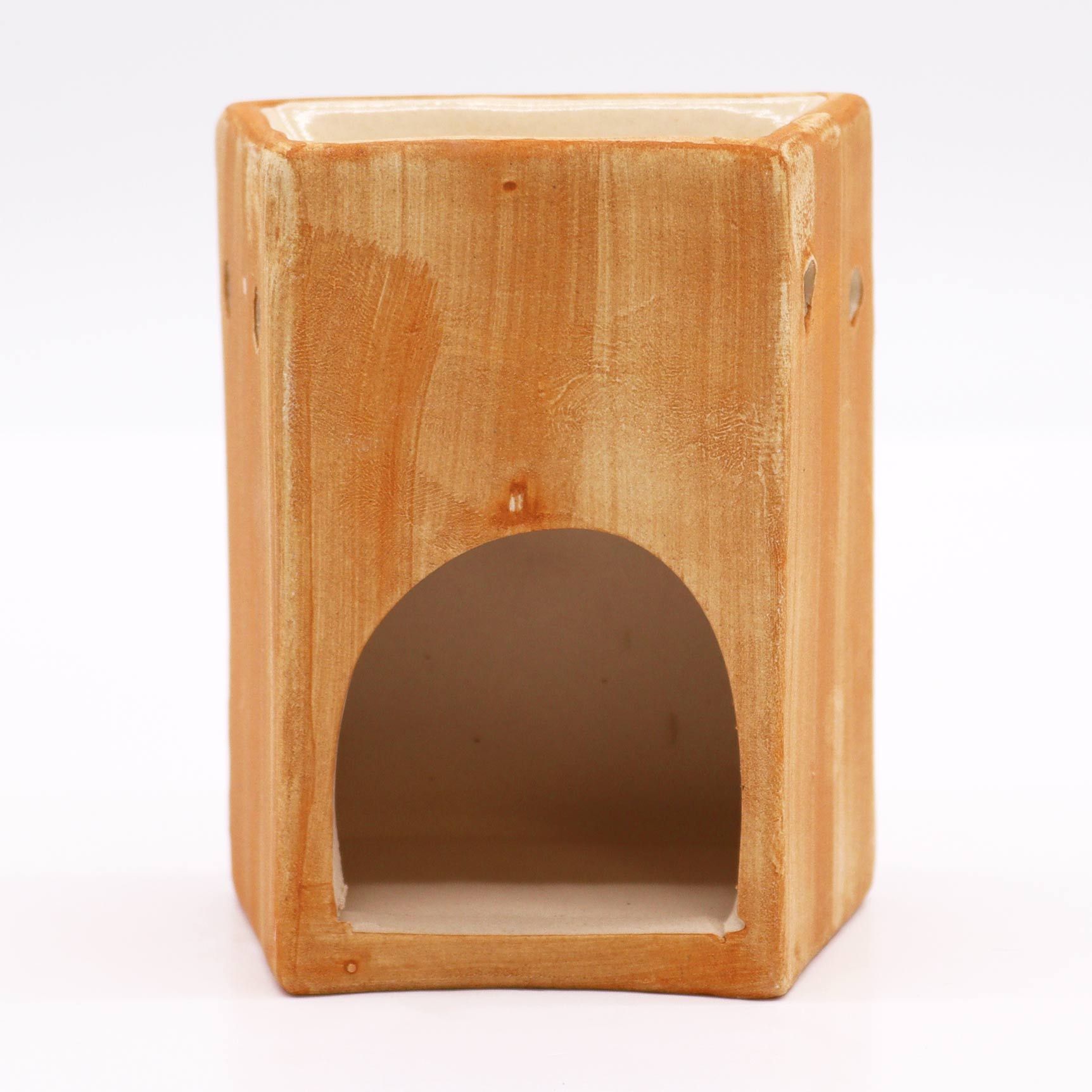 Quemador Bonsai Pintado a Mano - Arena - Imagen 2