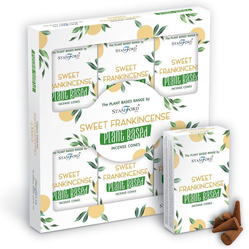 Conos de Incienso a Base de Plantas - Incienso Dulce - Imagen 2