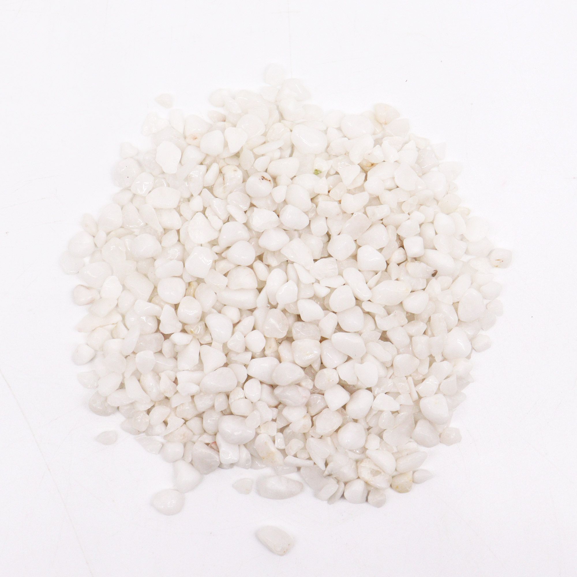 White Quartz Gemstone Chips Bulk - 1KG - Imagen 2