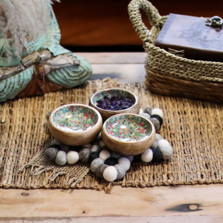 Tapete central de fieltro con forma de estrella (38 x 18 cm, color gris multicolor)