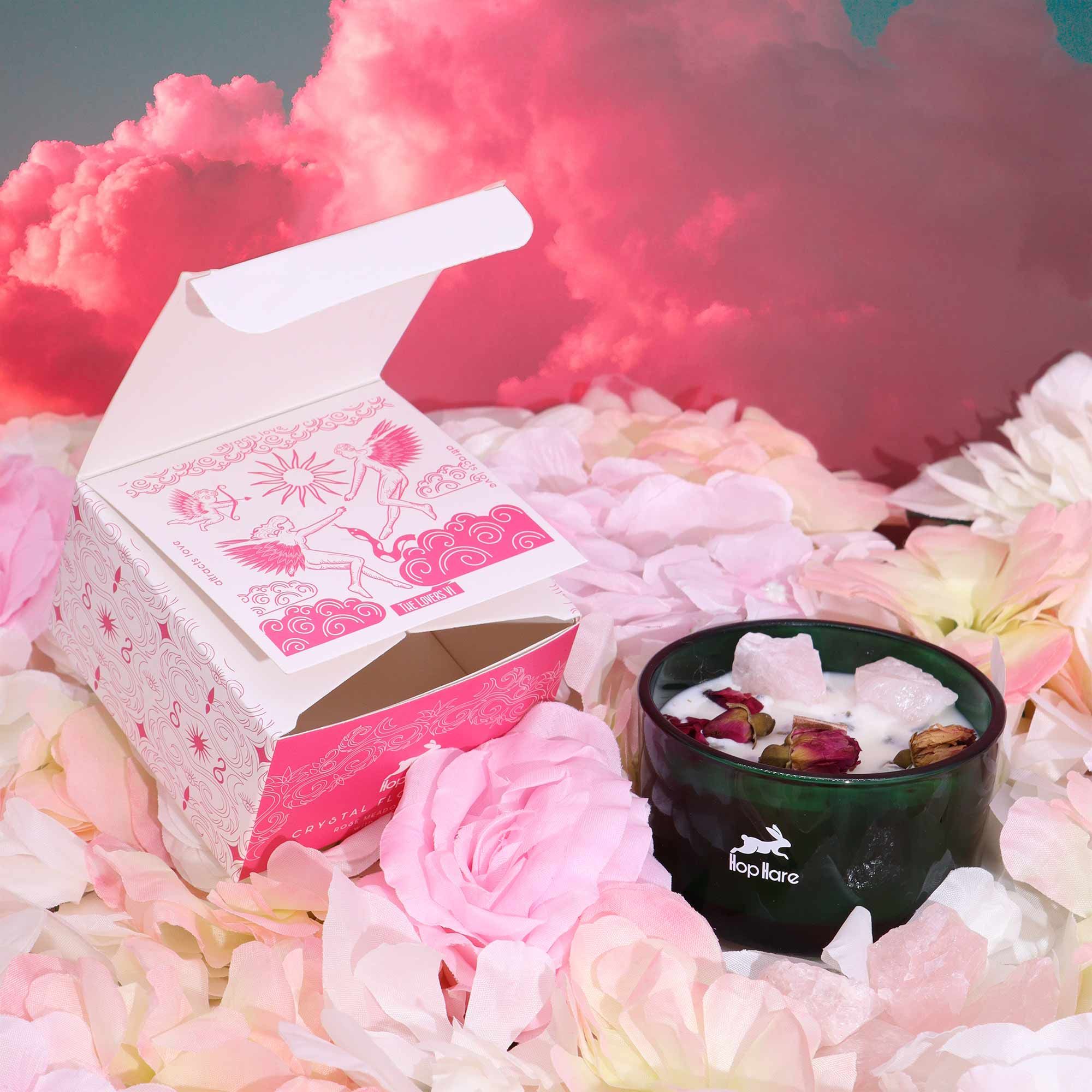 Vela Flor Mágica de Cristal Hop Hare - Los Amantes - Imagen 5