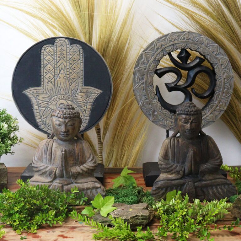Buda Feng Shui Set - Hamsa - Gris