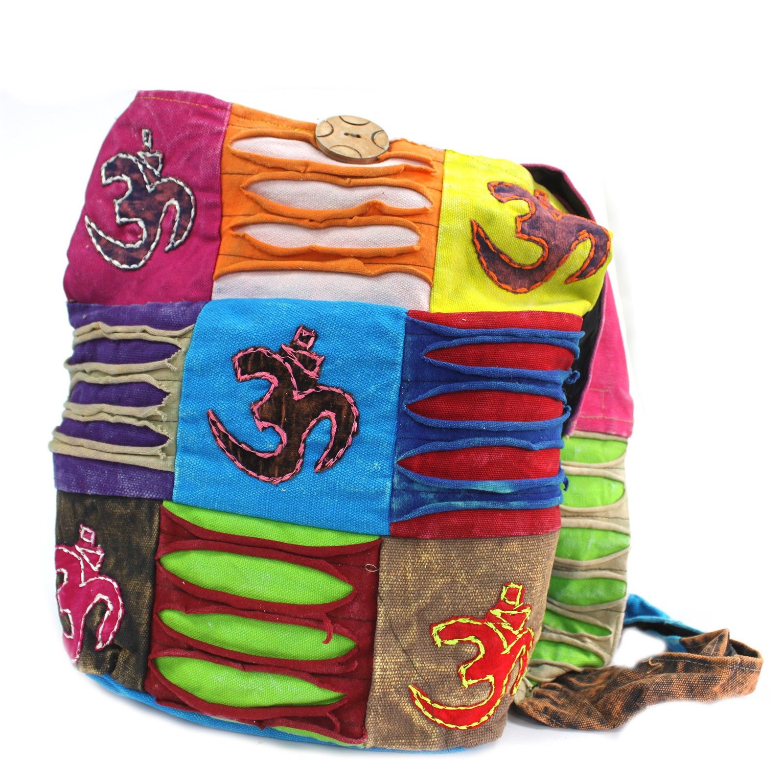 Bolso Étnico Estilo Hippie - Arena / paz - Imagen 4