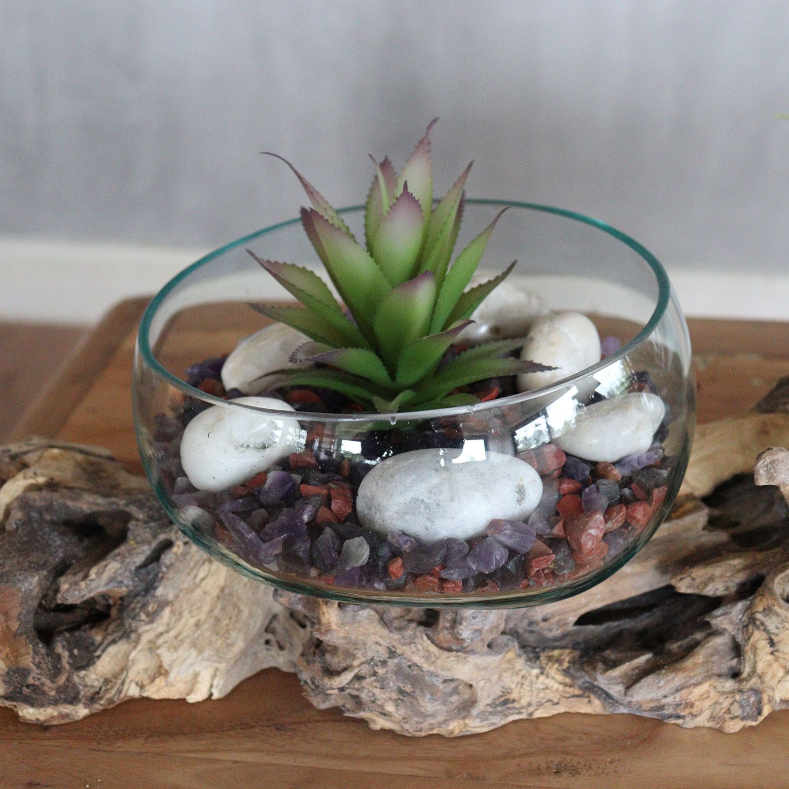 Vidrio en soporte doble extragrande - 70 cm - Imagen 4