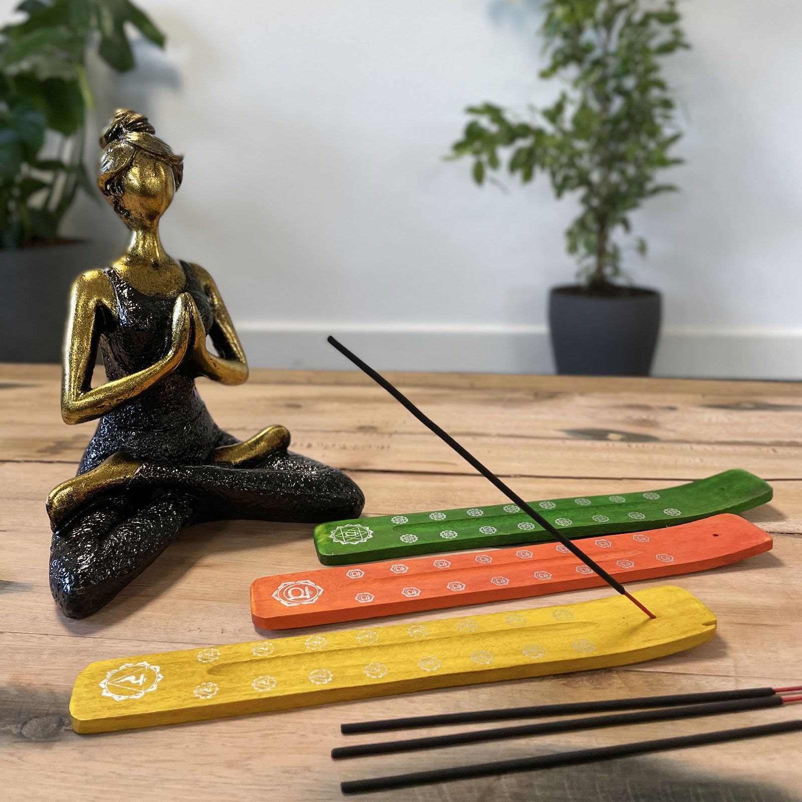 Quemador de incienso - Chakras ( Colores Variados) - Imagen 5