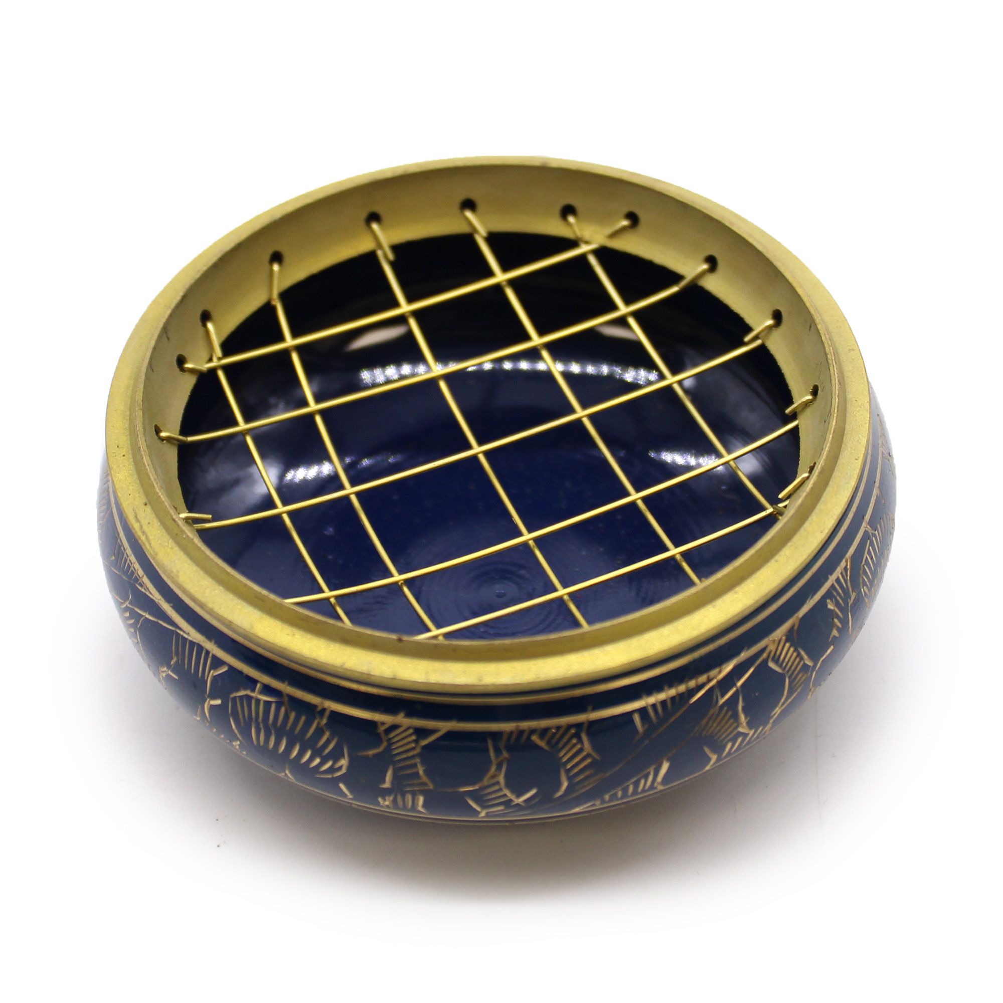 Cuenco de Incienso de carbón Chakra - Garganta - Imagen 2