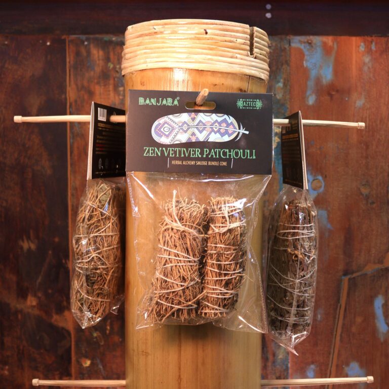 Banjara Smudge - Vetiver y Pachulí
